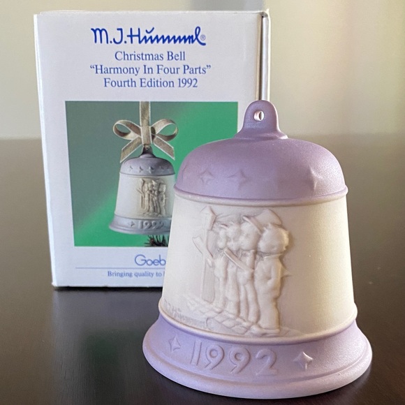 Hummel 'Harmony in Four Parts' Christmas Bell - Picture 1 of 10